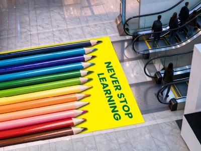 PP Floor Graphic Sticker